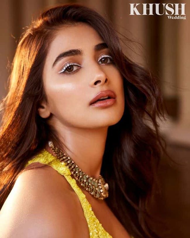 Staggering Show Of Pooja Hegde In Yellow